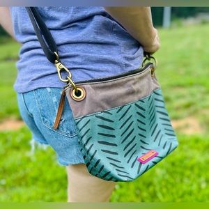 💙🩷👜 Fossil purse Grey / blue and pink